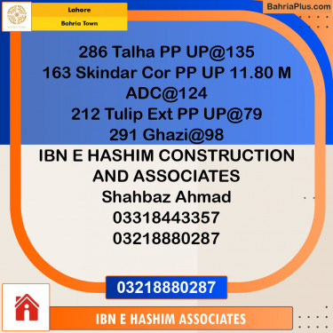 Residential Plot for Sale in Bahria Town, Lahore - (BP-130096)