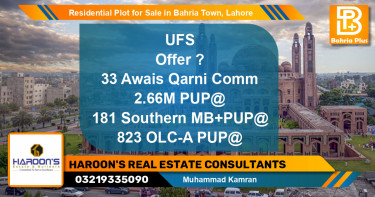 Residential Plot for Sale in Bahria Town, Lahore - (BP-130581)
