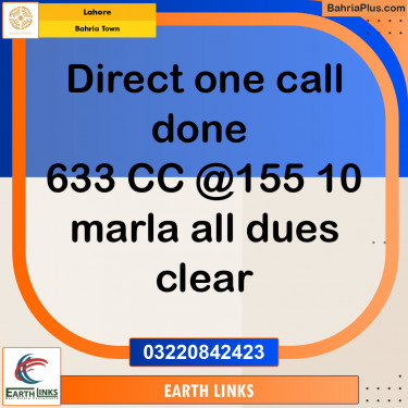 Residential Plot for Sale in Bahria Town, Lahore - (BP-130628)