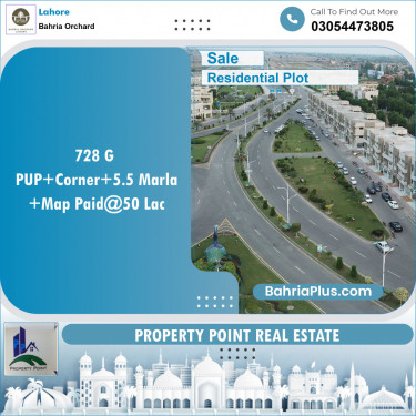 Residential Plot for Sale in Bahria Orchard, Lahore - (BP-130669)