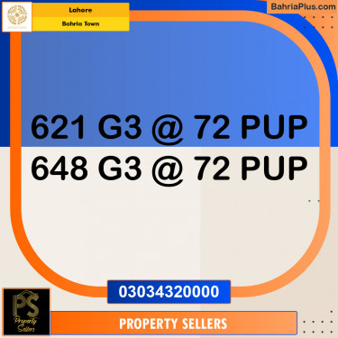 Residential Plot for Sale in Bahria Town, Lahore - (BP-131428)