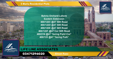 Residential Plot for Sale in Bahria Orchard, Lahore - (BP-131466)