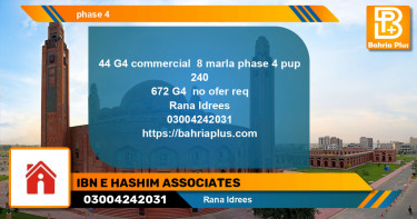 Residential Plot for Sale in Phase 4 - G4 Commercial -  Bahria Orchard, Lahore - (BP-131586)