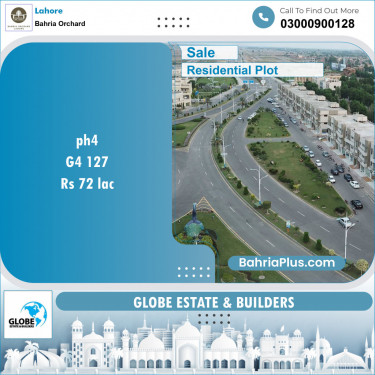 Residential Plot for Sale in Phase 4 - G4 Block -  Bahria Orchard, Lahore - (BP-131908)