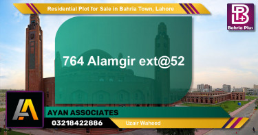 Residential Plot for Sale in Bahria Town, Lahore - (BP-132577)