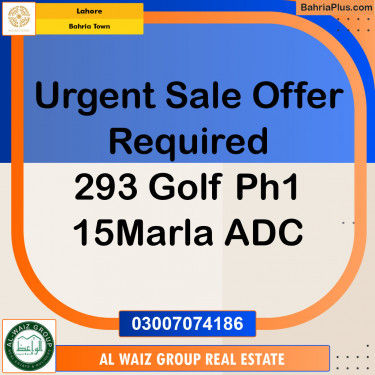 Residential Plot for Sale in Bahria Town, Lahore - (BP-132587)