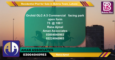 Residential Plot for Sale in Bahria Town, Lahore - (BP-132589)