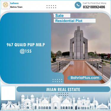Residential Plot for Sale in Bahria Town, Lahore - (BP-132638)