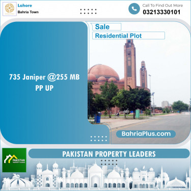 Residential Plot for Sale in Bahria Town, Lahore - (BP-132714)
