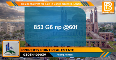 Residential Plot for Sale in Bahria Orchard, Lahore - (BP-132742)