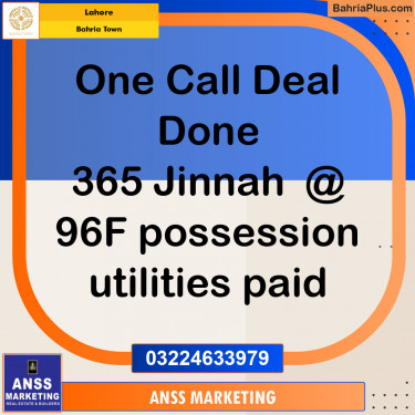 Residential Plot for Sale in Bahria Town, Lahore - (BP-132833)