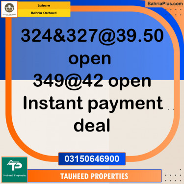 Residential Plot for Sale in Bahria Orchard, Lahore - (BP-132835)