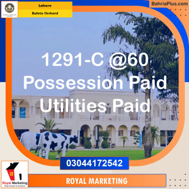 Residential Plot for Sale in Bahria Orchard, Lahore - (BP-132972)