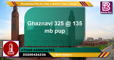 Residential Plot for Sale in Bahria Town, Lahore - (BP-133180)