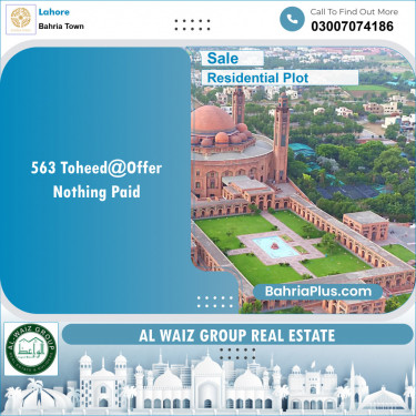 Residential Plot for Sale in Bahria Town, Lahore - (BP-133194)