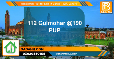 Residential Plot for Sale in Bahria Town, Lahore - (BP-133461)