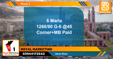 Residential Plot for Sale in Bahria Orchard, Lahore - (BP-133648)