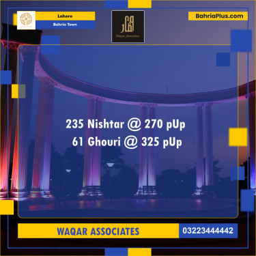 Residential Plot for Sale in Bahria Town, Lahore - (BP-133788)