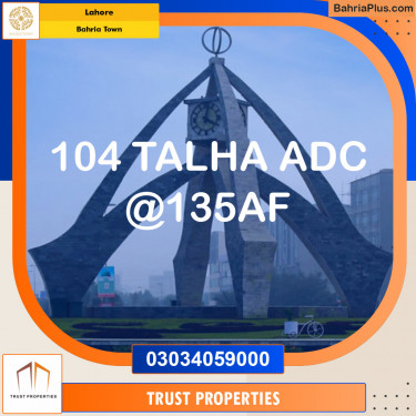 Residential Plot for Sale in Bahria Town, Lahore - (BP-133837)