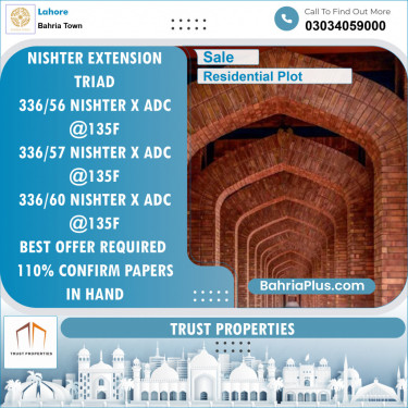 Residential Plot for Sale in Bahria Town, Lahore - (BP-133840)