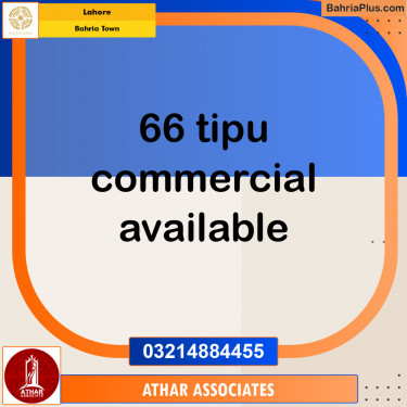 Commercial Plot for Sale in Bahria Town, Lahore - (BP-134048)