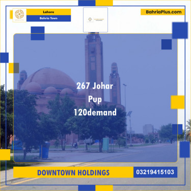 Residential Plot for Sale in Bahria Town, Lahore - (BP-134081)