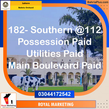 Residential Plot for Sale in Bahria Orchard, Lahore - (BP-134176)