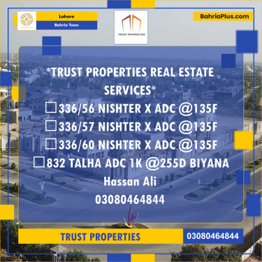 Residential Plot for Sale in Bahria Town, Lahore - (BP-134214)