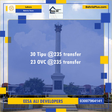 Commercial Plot for Sale in Bahria Town, Lahore - (BP-134305)