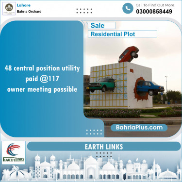 Residential Plot for Sale in Phase 1 - Central District -  Bahria Orchard, Lahore - (BP-134451)