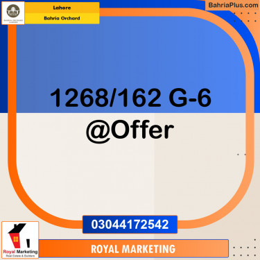 Residential Plot for Sale in Bahria Orchard, Lahore - (BP-134551)