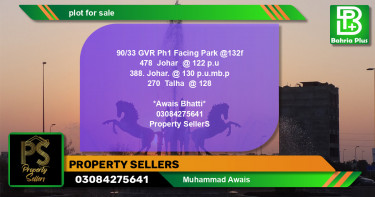 Residential Plot for Sale in Bahria Town, Lahore - (BP-134701)