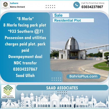 Residential Plot for Sale in Bahria Orchard, Lahore - (BP-134884)