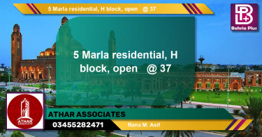 Residential Plot for Sale in Bahria Orchard, Lahore - (BP-134911)