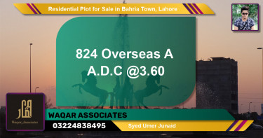 Residential Plot for Sale in Bahria Town, Lahore - (BP-135214)