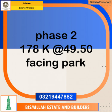 Residential Plot for Sale in Bahria Orchard, Lahore - (BP-135264)