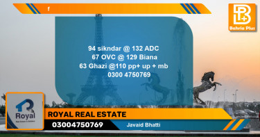 Residential Plot for Sale in Bahria Town, Lahore - (BP-135465)