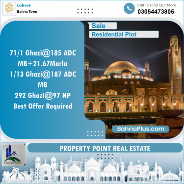 Residential Plot for Sale in Bahria Town, Lahore - (BP-135567)