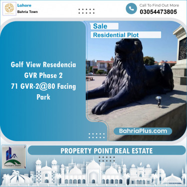 Residential Plot for Sale in Bahria Town, Lahore - (BP-135571)