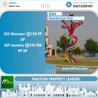 Residential Plot for Sale in Bahria Town, Lahore - (BP-135574)