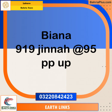 Residential Plot for Sale in Bahria Town, Lahore - (BP-135615)