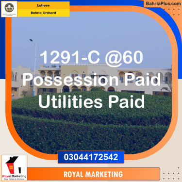 Residential Plot for Sale in Bahria Orchard, Lahore - (BP-135661)