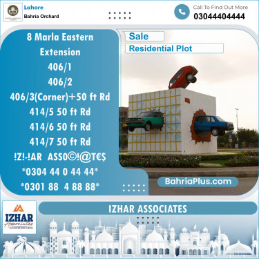 Residential Plot for Sale in Bahria Orchard, Lahore - (BP-135708)