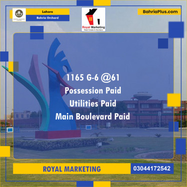 Residential Plot for Sale in Bahria Orchard, Lahore - (BP-135787)