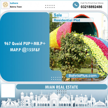 Residential Plot for Sale in Bahria Town, Lahore - (BP-136043)