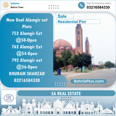 Residential Plot for Sale in Bahria Town, Lahore - (BP-136118)