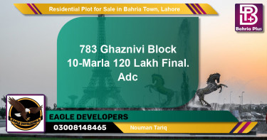Residential Plot for Sale in Bahria Town, Lahore - (BP-136178)