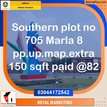 Residential Plot for Sale in Bahria Orchard, Lahore - (BP-136361)