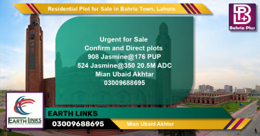 Residential Plot for Sale in Bahria Town, Lahore - (BP-136393)