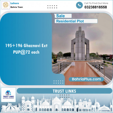 Residential Plot for Sale in Bahria Town, Lahore - (BP-136821)